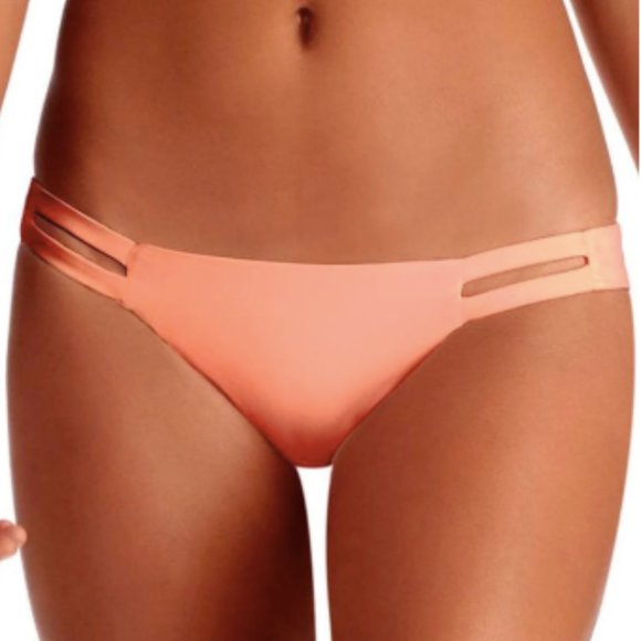 Vitamin A Peach Hipster Bikini Bottom NWT - Picture 1 of 4